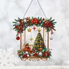 Christmas Special Shape Tree Diamond Painting Hanging Double Sided Effect Pendant for Home Decor