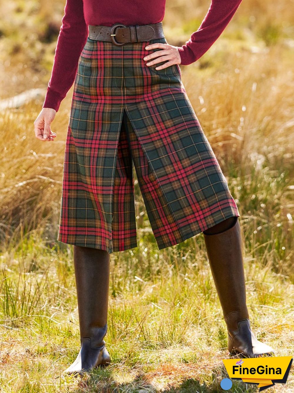 Casual Plus Size Cropped Pants