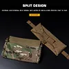 Nylon Micro Med kit Belt Mounted Medical Pouch Trauma Kit Bag for Chest Rig Vest