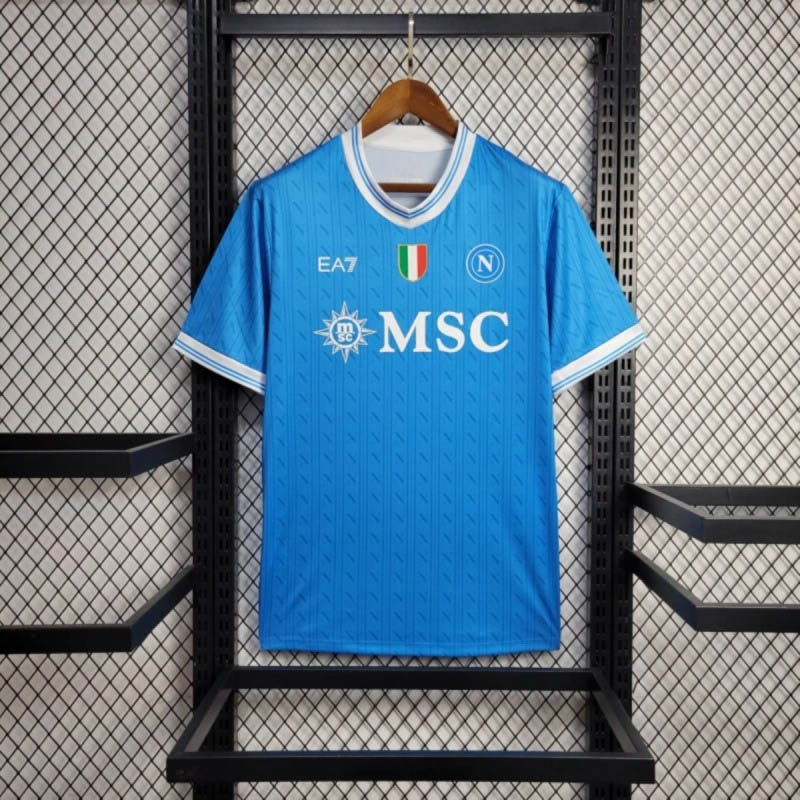 2025-2026 SSC Napoli Home Football Shirt 1:1 Thai Quality Maxi Kit