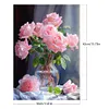 Pink Rose-Paint by Numbers Acrylic Painting 30*40CM