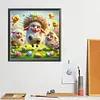 Diamond Painting -DIY Round Drill Easter Chicken(40x40cm)