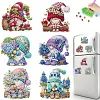 6Pcs DIY Gnome-Diamond Painting Fridge Magnet