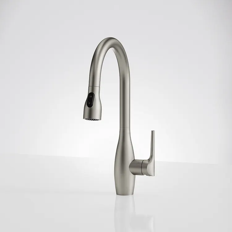 EVERSTEIN Pull Down Kitchen Faucet with Sprayer Stainless Steel SFS-1301K-SS