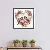 Heart Bird Nest - Paint by Numbers Acrylic Painting 40*40cm
