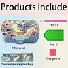 DIY Special Shape Diamond Painting Medicine Box Diamond Art Pill Storage Box Kits
