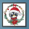 (Multi-Style)Christmas Wreath-Partial Special Shaped Diamond Painting 30*30CM