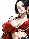 Punk Boa Hancock Decorative Painting - ONE PIECE - BLK Studio