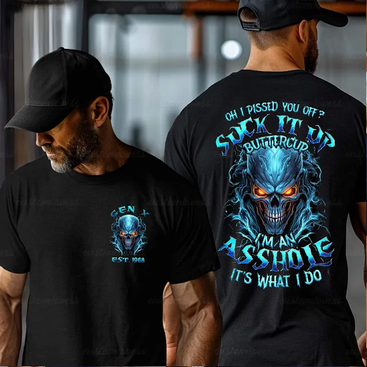 Custom Year Gen X 100% Bitter T-shirt
