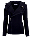 Women's Slim Fit Zip-Up Hood Sweater