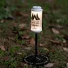 Flange Light Bracket Camping Lights Support Stand Desktop Lantern Support Rack