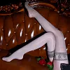 Sexy Oily High-Top JK Glitter Stockings