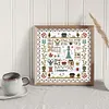 Sewing-14CT Counted Cross Stitch Kit(28*28cm)