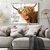 Hignland Cow - 11CT Stamped Cross Stitch 50*40cm