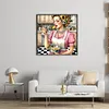 Kitchen Housewife-11CT Stamped Cross Stitch 50*50cm/19.69*19.69in