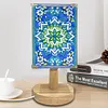 DIY Special Shaped Diamond Painting Wooden Stand LED Lamp Night Light Kit Bedside Small Desk Light Home Decoration Lamp