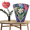 Forever Floral Thank You Card 3D Pop Up Card for All Occasion (Lily)