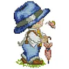 (Season) (Counted/Stamped) 14CT Four Seasons Doll - Cross Stitch 11*17cm/4.33*6.69in(Brand)
