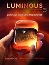 Luminous Quicksand New No Latency Active Noise Cancellation Sports Gaming Bluetooth Headset Suitable for Apple and Android