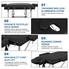 [US Local Warehouse] 185x70cm Professional Beauty Salon Bed Adjustable Backrest Reclining Massage Bed
