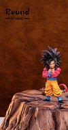 WCF Scale GT Ver. Super Saiyan 4 Son Goku & Super Saiyan 4 Vegeta - Dragon Ball Statue - Round Studio