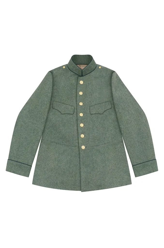   Dutch M1915 EM Field Grey Wool Field Tunic Jacket  German-Uniform