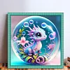 Crystal Ball Zodiac Sign Dragon - 11CT Stamped Cross Stitch - 40*40cm
