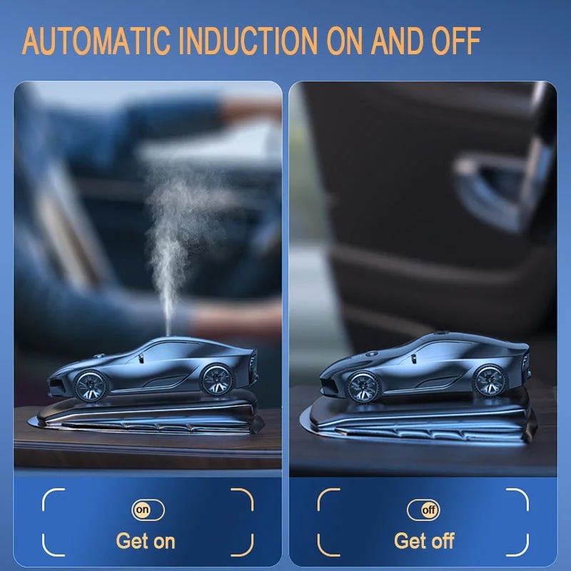 🔥Hot sale🔥Exclusive logo🔥Smart Automatic Spray Aroma Diffuser Car Ornament