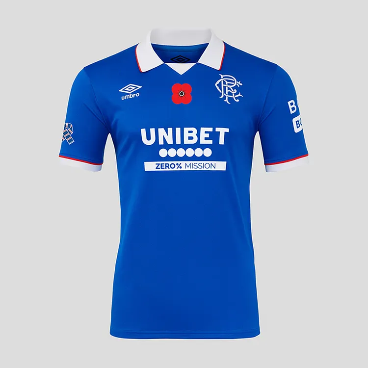 【S~4XL】Rangers 25/26 POPPY Home Jersey