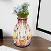 5D DIY Special Shape Diamond Painting Desk Ornament Flower Vase Decor Kit