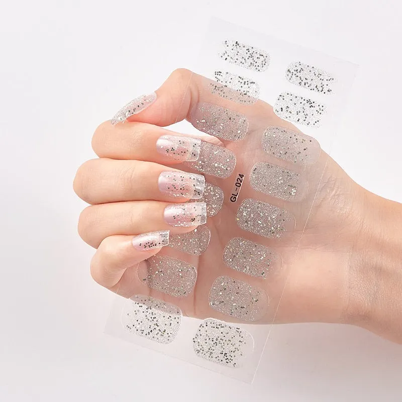 Three Sorts 0f Nail Stickers Nail Wraps DIY Full Cover Nail Stickers Novidades Designer Nail Decals Nails Sticker Designer
