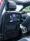 Car Backseat Organizer with Foldable Table Tray Seat Back Protectors Kick Mats