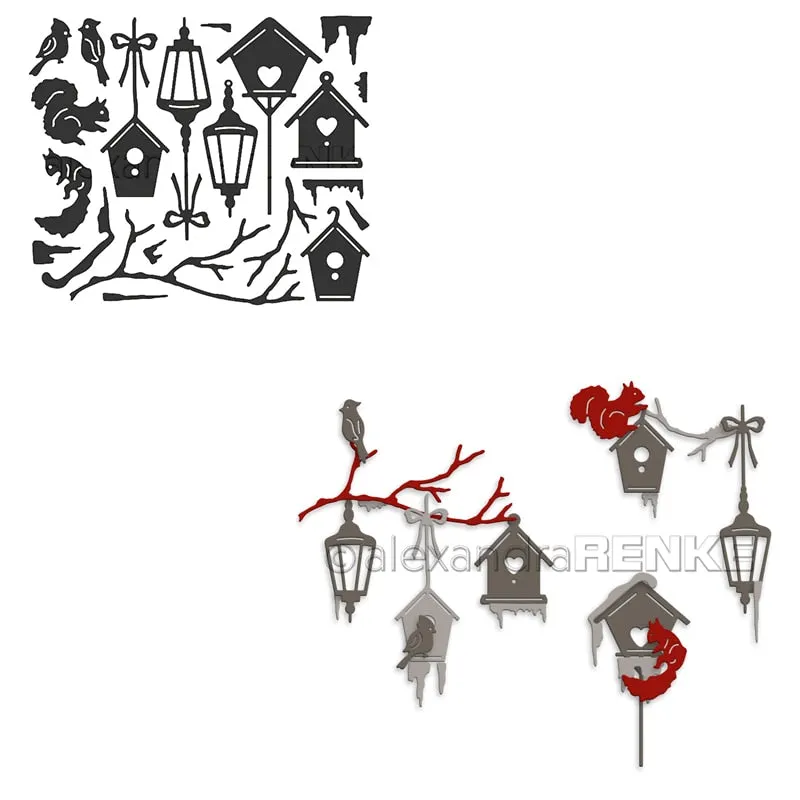 Piggy Craft metal cutting dies cut die mold Christmas decoration Scrapbook paper craft knife mould blade punch stencils dies