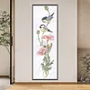 Bird Flower - 9CT Partial Beaded Cross Stitch Kit(16x53cm)