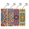 DIY 3Pcs Flowers-Diamond Painting Bookmark