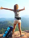 Waist Gun Bag for Women Men Fanny Pack for Outdoor Climbing Camping