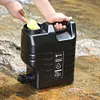 12L Camping Water Jug with Faucet Portable Water Tank for Vehicle Car Camping