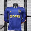 2025/2026 Long Sleeve Player Version Newcastle United Away Football Shirt 1:1 Thai Quality