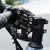 Bicycle Five Link Shock Stem Suspension Stem Bicycle Handlebar Parts (Black)
