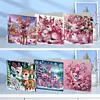 6Pcs Diamond Painting Christmas Deer Greeting Cards Christmas Cards