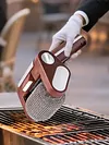 BBQ Grill Cleaner 350 Rpm Electric Grill Cleaner Bristle-Free for Outdoor Grills