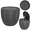 [US Local Warehouse] 2 Pack Shade Sail Poles 10FT Outdoor Sun Shade Poles 2.48in Diameter Heavy Duty Metal Post for Deck Patio Outside Backyard