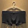 Men's Boxer Briefs Sexy Mesh Breathable Underwear Cool See-Through Soft Underpants