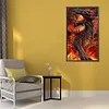 >SALE<5D Diamond Painting Kit DIY Dragon Full Square Drill Mosaic Animal Pictures