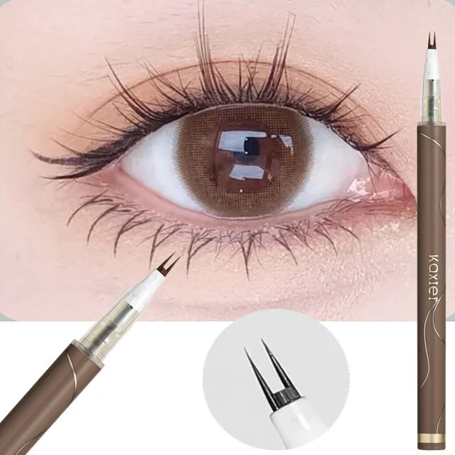 Double tip lower eyelash pencil