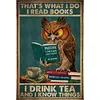 (Multi-Style) Animal Retro Poster Quotes - Cross Stitch（Poster Cross stitch）