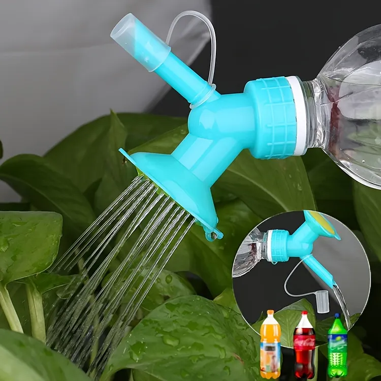 Portable Plant Watering Head for Two-Way Watering