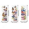 (US Local)3Pcs Special Shape Book Butterfly 5D DIY Diamond Painting Bookmark Craft Kit