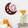 Lunar Design DIY Diamond Painting Wall Shelf 5D Diamond Embroidery Painting Kit