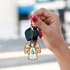 5pcs DIY Full Drill Special Shaped Diamond Painting Angel Fashion Keyring